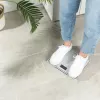 Balança de casa de banho eletrónica compacta em vidro Salter 9207 WHCFEU12, branca