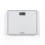 Balança de casa de banho eletrónica compacta em vidro Salter 9207 WHCFEU12, branca