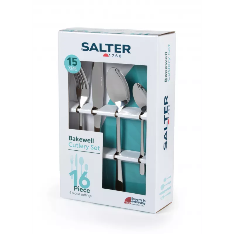 Conjunto de 16 peças de talheres Salter BW065272EU7 Bakewell