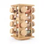 Salter BW127771 Rack de especiarias giratório em bambu