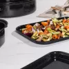 Tabuleiro de forno 40cm Salter BW12813EU7 - aço carbono antiaderente Megastone, cinzento antracite