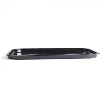 Tabuleiro de forno 40cm Salter BW12813EU7 - aço carbono antiaderente Megastone, cinzento antracite