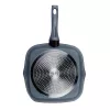 Salter BW13594DU Megastone Excellence Frigideira grill 28cm, cinzento