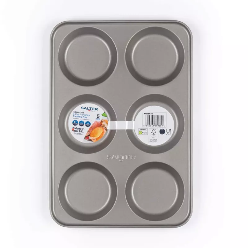 Salter BW13670 Essentials Forma para Yorkshire pudding com 6 cavidades