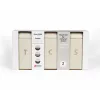 Salter BW13729OEU7 Pebble Conjunto de 3 recipientes de armazenamento Stone, bege