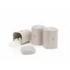 Salter BW13729OEU7 Pebble Conjunto de 3 recipientes de armazenamento Stone, bege