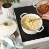 Salter BW13771C Chester Caçarola de ferro fundido 3.4L 24 cm, creme