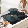 Salter BW13772GR Chester Caçarola rasa de ferro fundido 2.8L 30 cm, verde