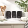 Conjunto de 4 peças para bancada Boston Salter BW14045B, preto