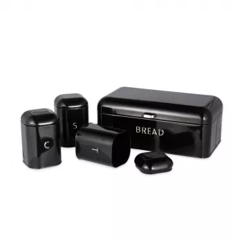 Conjunto de 4 peças para bancada Boston Salter BW14045B, preto