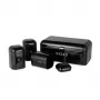 Conjunto de 4 peças para bancada Boston Salter BW14045B, preto