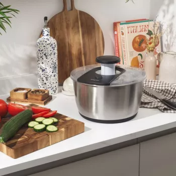 Salter BW14097 Centrifugadora de salada 6L, prateado