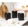 Salter BW14370 Conjunto de 3 recipientes Alchemy, preto