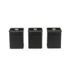 Salter BW14370 Conjunto de 3 recipientes Alchemy, preto