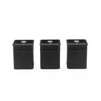 Salter BW14370 Conjunto de 3 recipientes Alchemy, preto