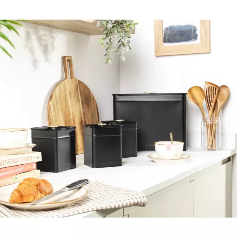 Salter BW14372 Alchemy Conjunto de bancada 4 peças, preto