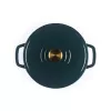 Salter BW14433GR Caçarola rasa em ferro fundido Chester 2L 20 cm, verde