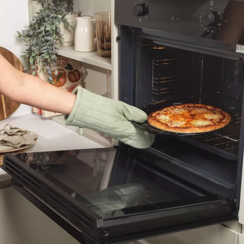 Salter BW14483 Brilliance tabuleiro para pizza 32 cm aço carbono antiaderente cinzento