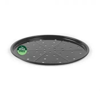 Salter BW14483 Forma de pizza Brilliance 32 cm aço carbono antiaderente cinzento