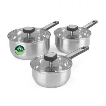 Salter BW14627 Expert Conjunto de 3 frigideiras (16/18/20 cm)