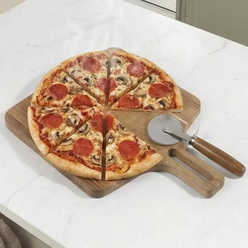 Salter BW14825 Toronto conjunto de tábua de pizza de 12 polegadas e cortador