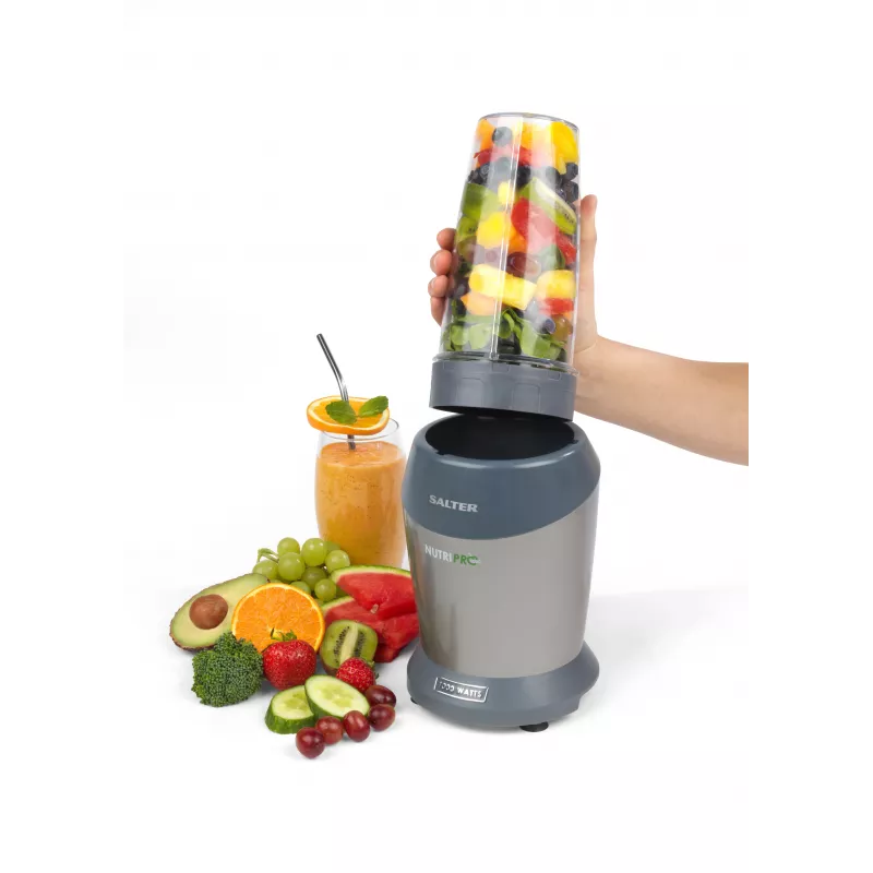 Salter EK2002V4SILVERFVDE NutriPro Liquidificadora 1000W