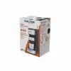 Salter EK2732FVDE Máquina de café digital - 1,5 l, 12 chávenas, preto e prateado