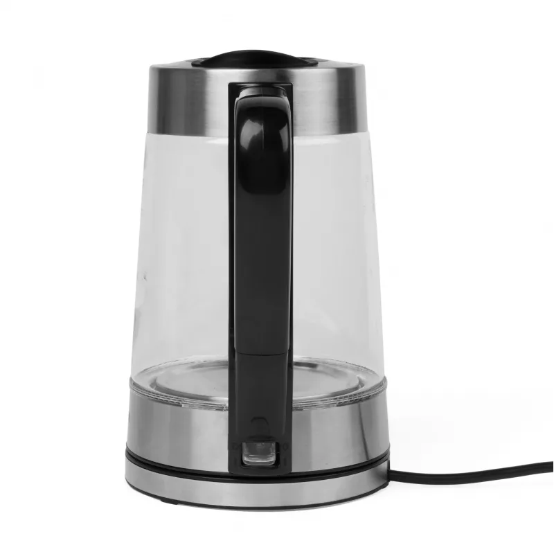 Salter EK5078SSFVDE Chaleira elétrica de vidro com mudança de cor 1,7L 3000W