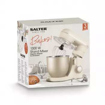 Salter EK5511SBOFVDE Bakes Batedeira 1000W 5L preta