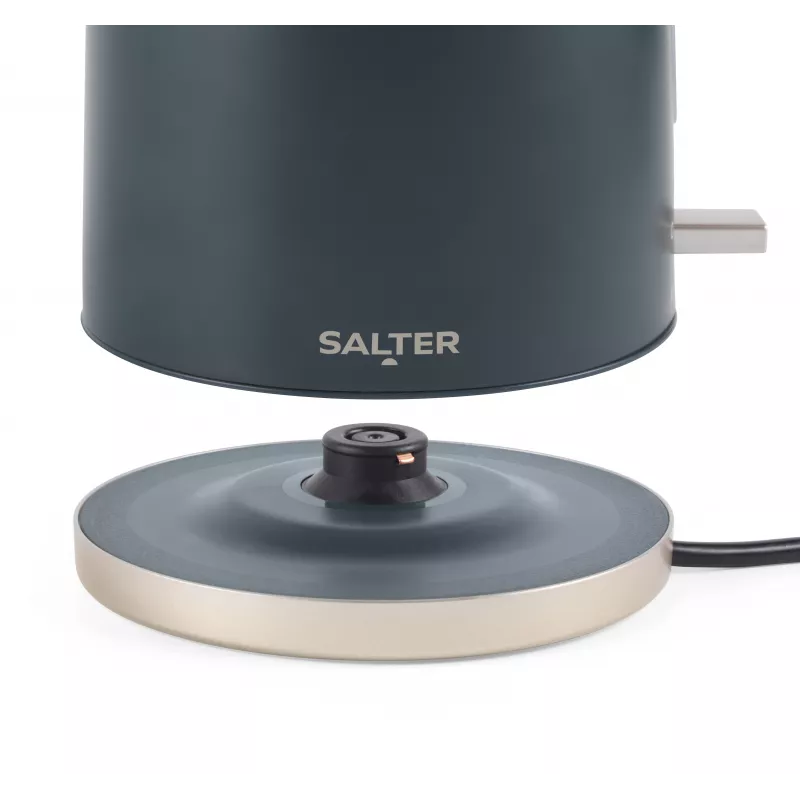 Salter EK5561BGRYFVDE Chaleira de ebulição rápida Marino - 1,7 l, 3000 W, aço inoxidável, cinzento
