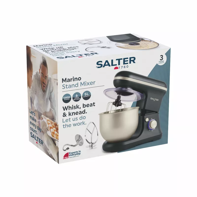Salter EK5620BGRYFVDE Liquidificadora Marino 1000W 5L cinzento