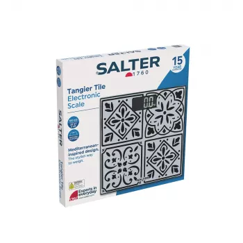Balança de cozinha eletrónica Salter SA00702TCFEU12 Tanger Tile, 5 kg / 1 g, multicolor