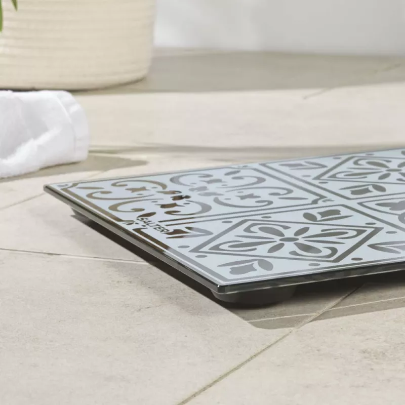 Balança de cozinha eletrónica Salter SA00702TCFEU12 Tanger Tile, 5 kg / 1 g, multicolor