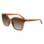Salvatore Ferragamo SF1026S-261 Óculos de sol de mulher Cat-Eye Havana Castanho Degradê 54mm