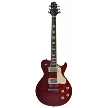 Guitarra elétrica Samick AV 3 TR – Transparent Red