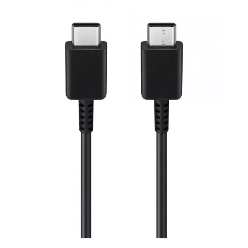 Samsung Adaptador de Viagem de Carregamento Super Rápido USB-C 25W com Cabo USB-C para USB-C - Preto