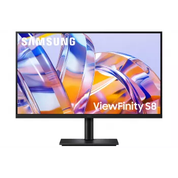 Monitor Samsung 27 polegadas ViewFinity S8 (S80UH) 4K UHD IPS - Preto