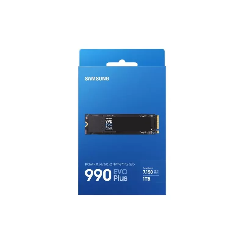 SSD Samsung 990 EVO Plus 1 TB M.2 PCIe 4.0 7150 MB/s 1350000 IOPS preto