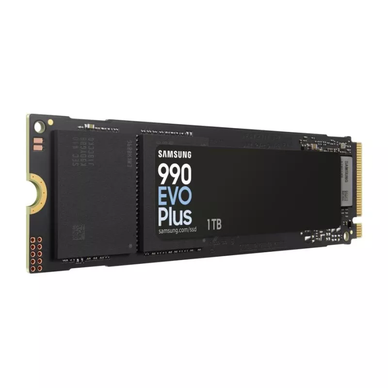 SSD Samsung 990 EVO Plus 1 TB M.2 PCIe 4.0 7150 MB/s 1350000 IOPS preto
