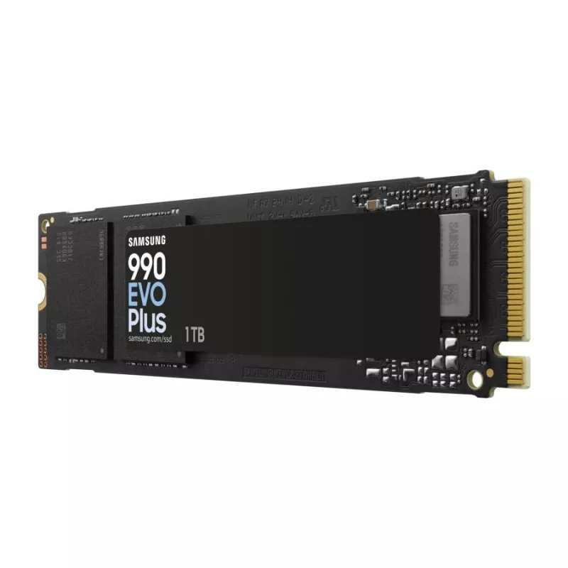 SSD Samsung 990 EVO Plus 1 TB M.2 PCIe 4.0 7150 MB/s 1350000 IOPS preto