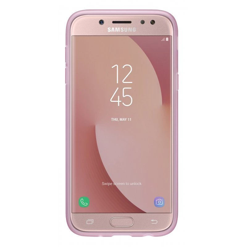 Samsung AJ330TPEG capa Jelly para Galaxy J3 (2017) rosa