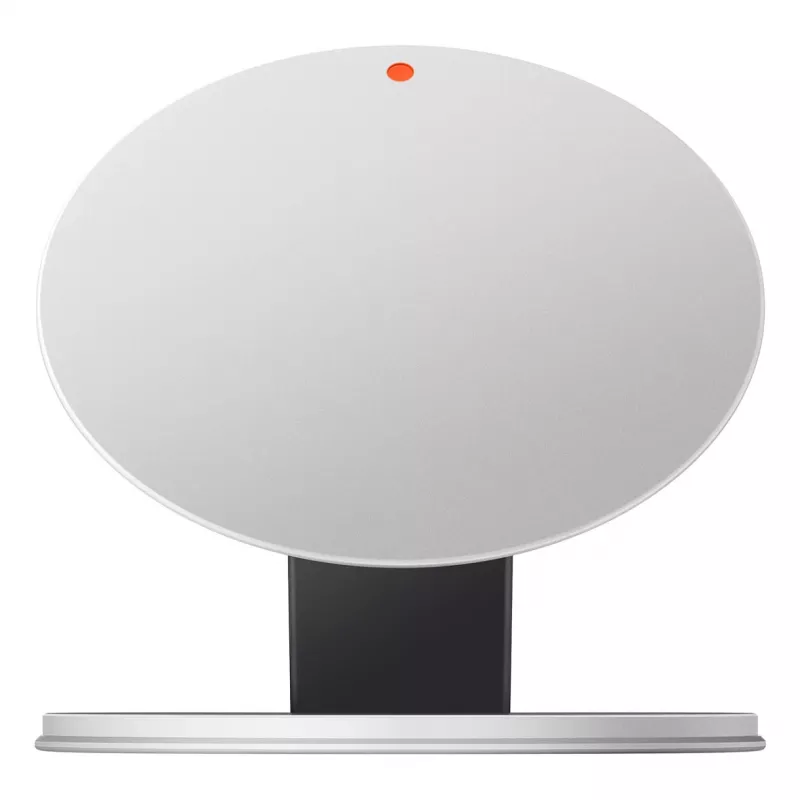 Samsung by Hochuen Suporte de secretária magnético 360° para smartphones e tablets – prateado, universal, dobrável, alumínio com ímanes N52