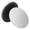 Samsung by Hochuen Suporte de secretária magnético 360° para smartphones e tablets – prateado, universal, dobrável, alumínio com ímanes N52