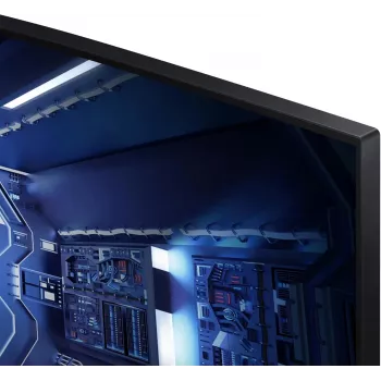 Samsung C34G55TWWP 34 polegadas WQHD monitor curvo, 165Hz, 1ms, painel VA, AMD FreeSync Premium (recondicionado)