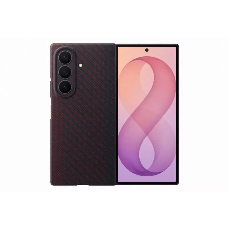 Samsung Carbon Magnet Case para Galaxy Z Fold 8 Ultra - vermelho (EF-KF976SREGWW)