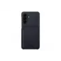 Samsung Capa com slot para cartão para Samsung Galaxy A27, preto
