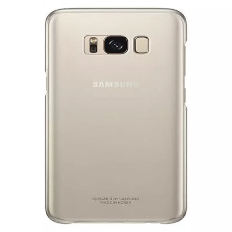 Samsung Capa Transparente para Galaxy S8+ G955 Dourado