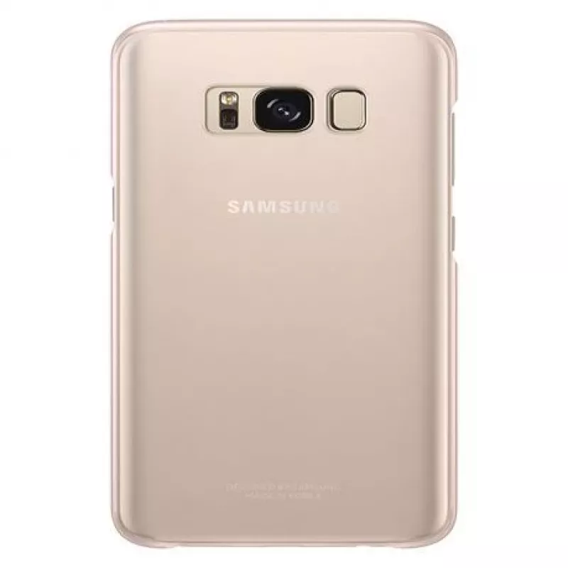 Capa transparente Samsung para Galaxy S8+ G955 Rosa