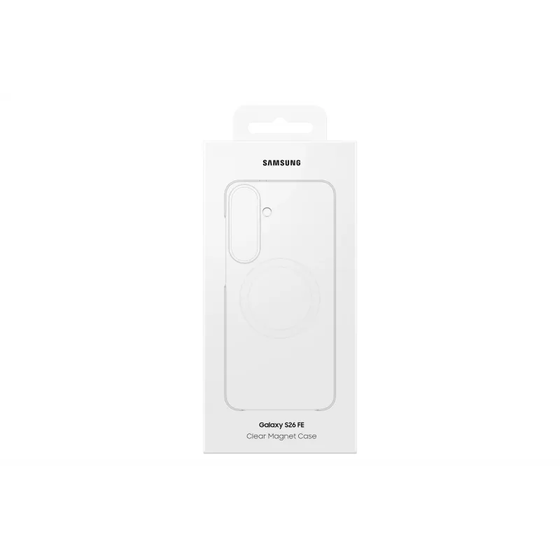 Capa Samsung Clear Magnet para Galaxy S26 FE - Transparente
