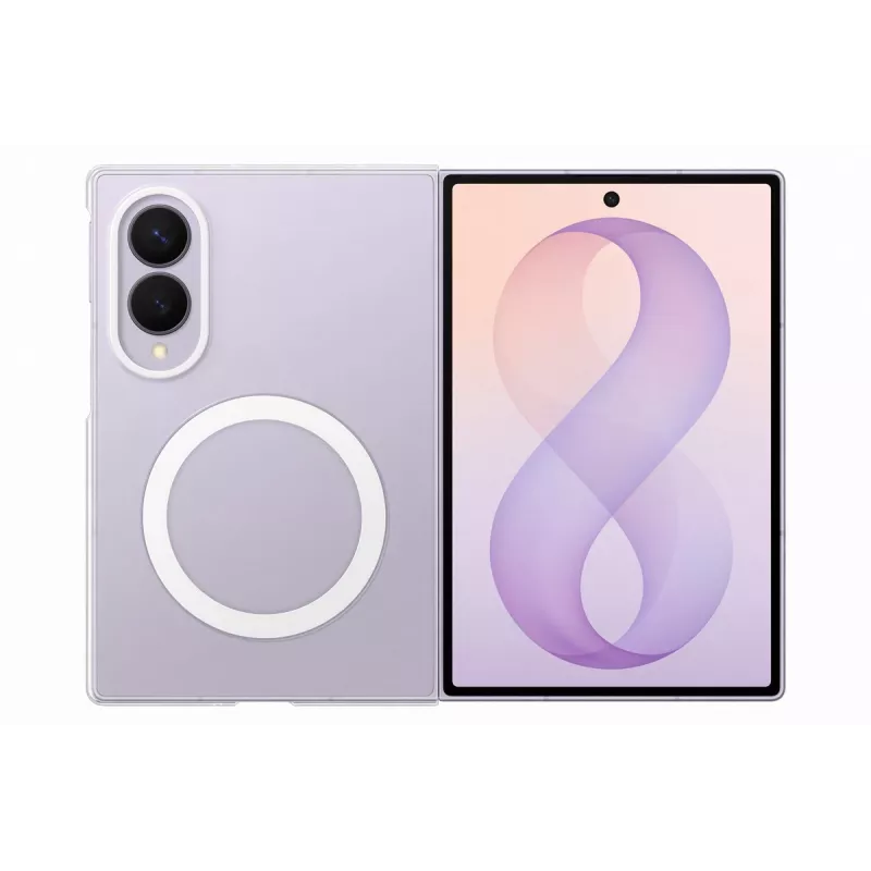 Capa Clear Magnet Samsung para Galaxy Z Fold8, transparente